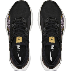 PUMA PWR XX Nitro Safari Glam Trainingsschuhe Damen PUMA black/PUMA team gold 40.5