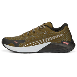 PUMA Fast-Trac Nitro GTX Laufschuhe Herren deep olive/puma black 39