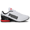 PUMA Equate SL Laufschuhe PUMA white/PUMA black/high risk red 39