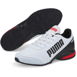 PUMA Equate SL Laufschuhe PUMA white/PUMA black/high risk...