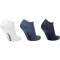 3er Pack CONVERSE Basic Low-Cut Sneakersocken Herren white/navy denim mel navy mel 39-42
