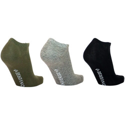 3er Pack CONVERSE Basic Low-Cut Sneakersocken Herren...