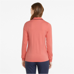 PUMA Cloudspun Langarmshirt Golf Poloshirt Damen