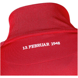 hummel 1. FC Köln 75 Jahre Jubiläum Retro Einlaufjacke Herren chili pepper S