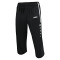JAKO Active 3/4 Trainingsshorts schwarz/weiß M