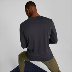 PUMA Studio Waffle langarm Trainingsshirt Herren puma...