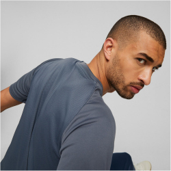 PUMA FIT kurzarm Trainingsshirt Herren evening sky S
