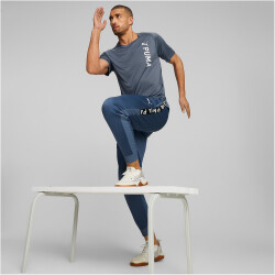 PUMA FIT kurzarm Trainingsshirt Herren evening sky XXL
