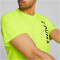 PUMA FIT kurzarm Trainingsshirt Herren lime squeeze S