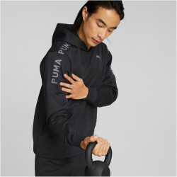 PUMA FIT PWR Fleece Trainings-Hoodie Herren PUMA black M