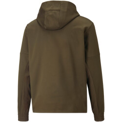 PUMA FIT PWR Fleece Trainings-Hoodie Herren deep olive S