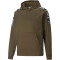 PUMA FIT PWR Fleece Trainings-Hoodie Herren deep olive S