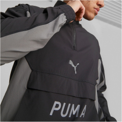 PUMA FIT Woven 1/2-Zip Trainingsjacke Herren PUMA black S