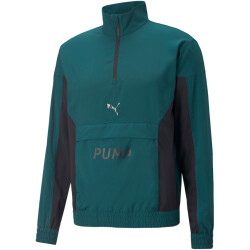 PUMA FIT Woven 1/2-Zip Trainingsjacke Herren varsity green S