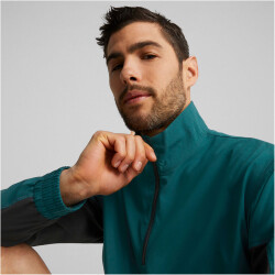 PUMA FIT Woven 1/2-Zip Trainingsjacke Herren varsity green S