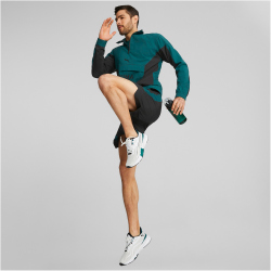 PUMA FIT Woven 1/2-Zip Trainingsjacke Herren varsity green S