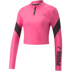 PUMA FIT Eversculpt Training 1/4-Zip Damen sunset pink XS