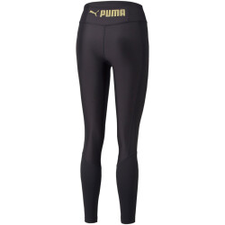 PUMA FIT Eversculpt High-Waist Training Leggings Damen puma black/metallic gold S