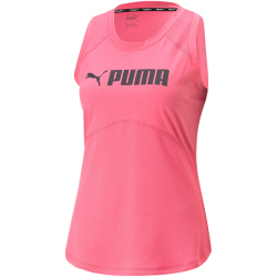 PUMA FIT Logo Training Tanktop Damen sunset pink XL