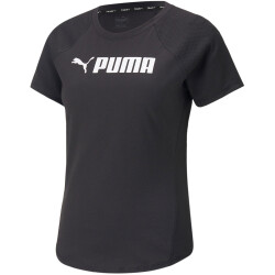PUMA FIT Logo Trainingsshirt Damen 01 - PUMA black XS