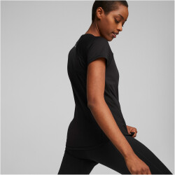 PUMA FIT Logo Trainingsshirt Damen 01 - PUMA black XS