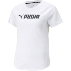 PUMA FIT Logo Trainingsshirt Damen 02 - PUMA white XS