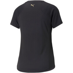 PUMA FIT Logo Trainingsshirt Damen 51 - PUMA black XS