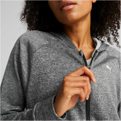 PUMA FIT Tech Knit Trainingsjacke Damen PUMA black L