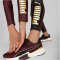 PUMA FIT Eversculpt Logo High Waisted 7/8 Training Leggings Damen aubergine/puma black L