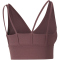 PUMA Mid Impact Flawless Sport-BH Damen dusty plum M