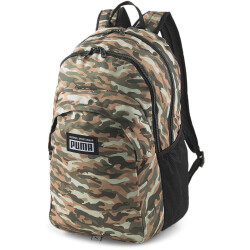 PUMA Academy Rucksack dark green moss/camo pack aop