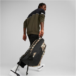 PUMA Academy Rucksack dark green moss/camo pack aop