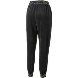 PUMA Deco Glam Velour Trainingshose Damen PUMA black S