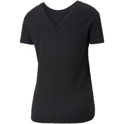 PUMA Studio Waffle Trainingsshirt Damen PUMA black L