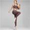 PUMA Formknit Seamless High-Waist 7/8 Training Leggings Damen dusty plum/leopard print S