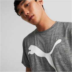 PUMA Train Favorite Heather Cat Trainingsshirt Herren PUMA black heather S