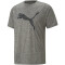 PUMA Train Favorite Heather Cat Trainingsshirt Herren medium gray heather/aop cat 3XL