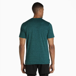 PUMA Train Favorite Heather Cat Trainingsshirt Herren varsity green heather/aop cat S