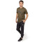 PUMA Train Favorite Heather Cat Trainingsshirt Herren deep olive heather M