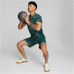 PUMA Train Off Season All-Over-Print Trainingsshirt Herren varsity green XXL