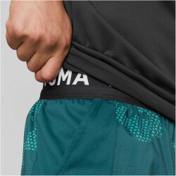 PUMA Train Off Season All-Over-Print Woven 7" Trainingsshorts Herren varsity green L