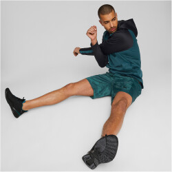 PUMA Train Off Season All-Over-Print Woven 7" Trainingsshorts Herren varsity green L