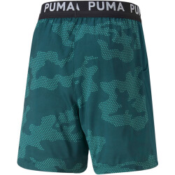 PUMA Train Off Season All-Over-Print Woven 7" Trainingsshorts Herren varsity green L