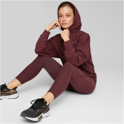 PUMA Train Cloudspun High-Waist 7/8 Training Leggings Damen aubergine heather L