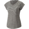 PUMA Train Favorite Heather Cat Trainingsshirt Damen medium gray heather/outline cat XS