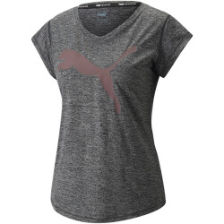 PUMA Train Favorite Heather Cat Trainingsshirt Damen PUMA...