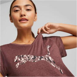 PUMA Train Favorite Heather Cat Trainingsshirt Damen...