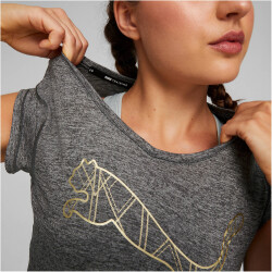 PUMA Train Favorite Heather Cat Trainingsshirt Damen PUMA...