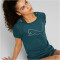 PUMA Train Favorite Jersey Cat Trainingsshirt Damen varsity green S