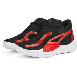 PUMA Rise Nitro Basketballschuhe puma black/high risk red 44